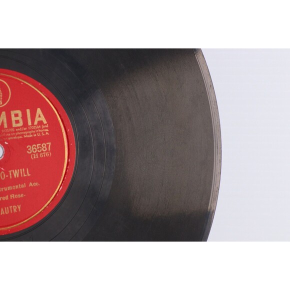 Gene Autry – Take Me Back Into Your Heart / Tweedle-O-Twill 78rpm Record 36587 - Picture 15 of 16